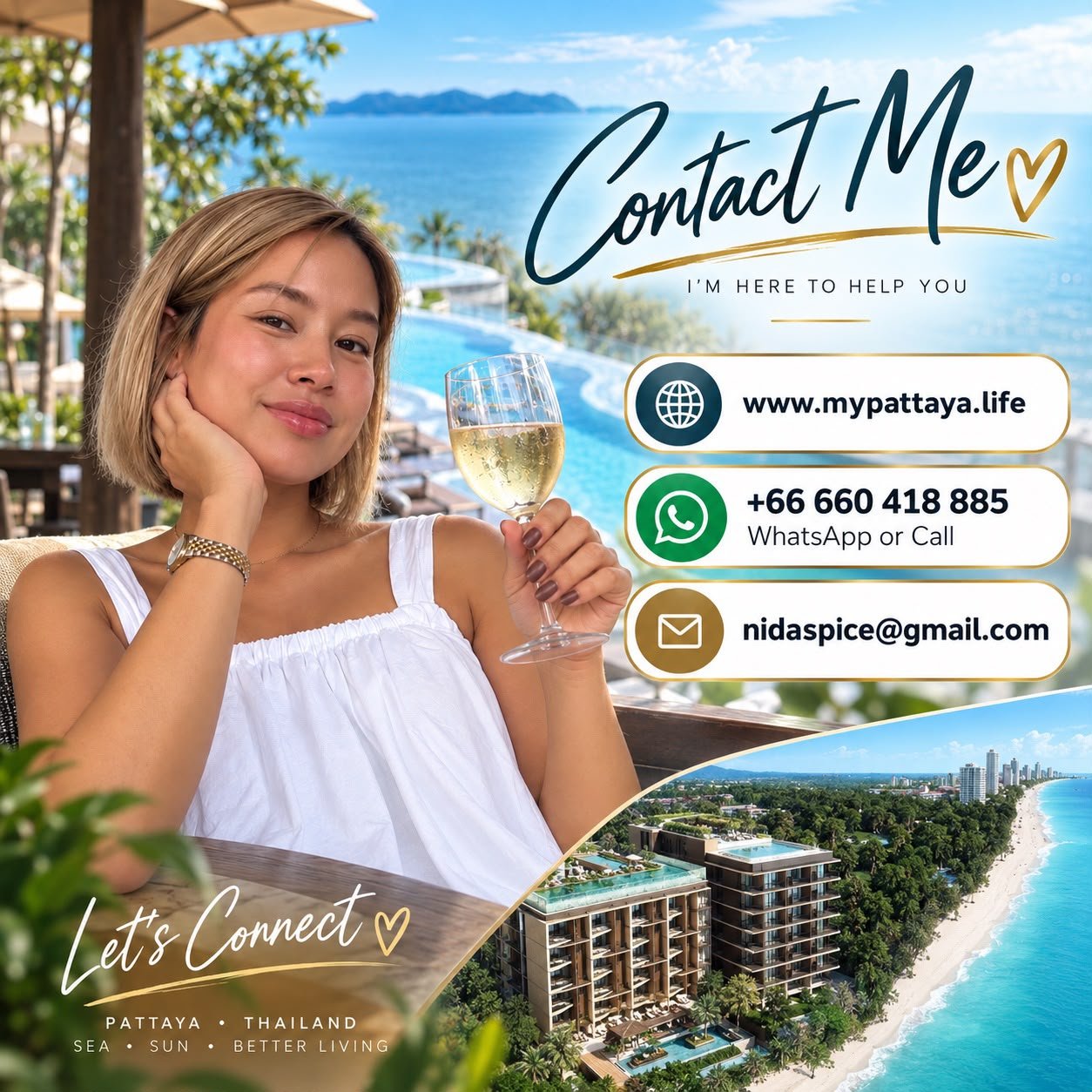 Contact My Pattaya Life — property management in Pattaya, Thailand